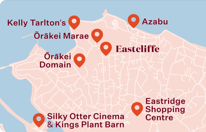 Eastcliffe map