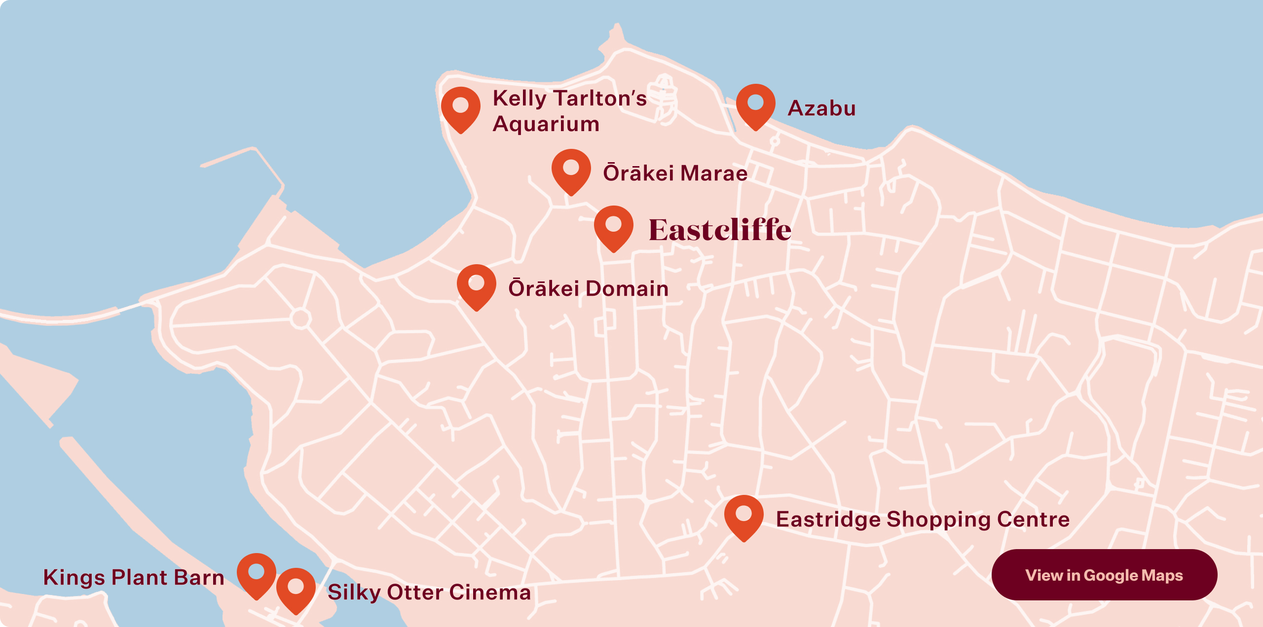 Eastcliffe map